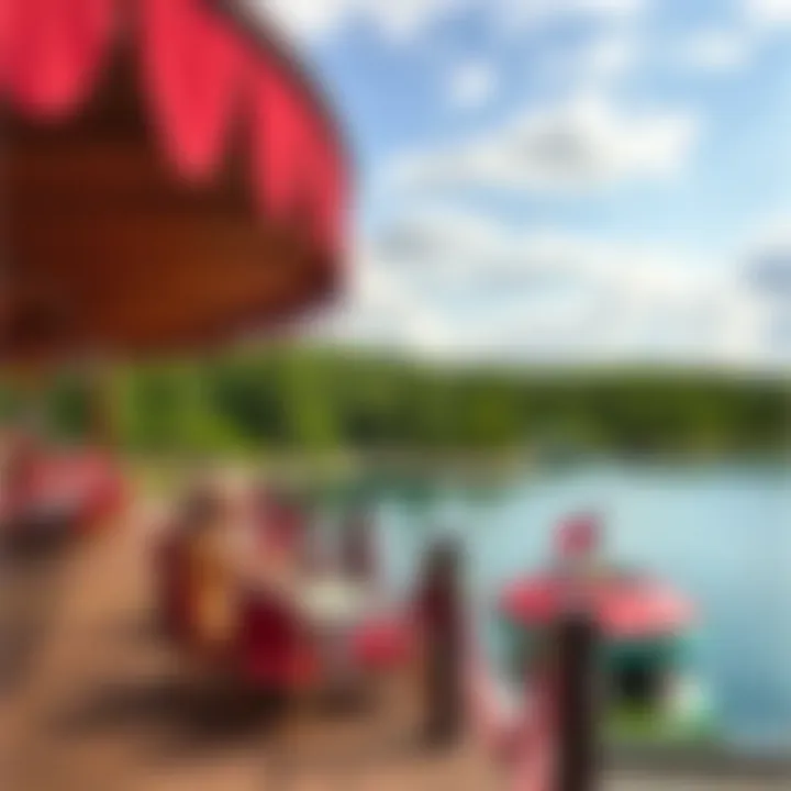 Scenic view of nearby attractions around Kewadin Casino