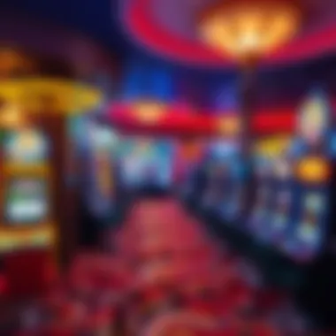 Exciting Gaming Options at Kewadin Shores Casino Vibrant gaming floor filled with various gaming options at Kewadin Shores Casino