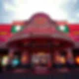 Exterior view of Lady Luck Casino showcasing its entrance and signage