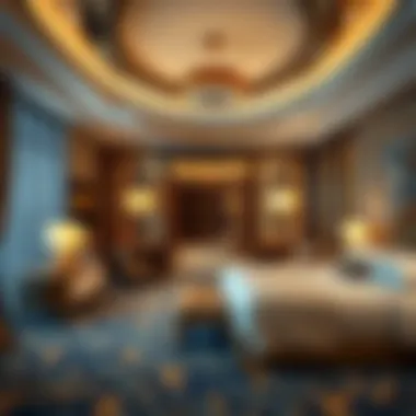 Luxor King Suite interior showcasing elegance