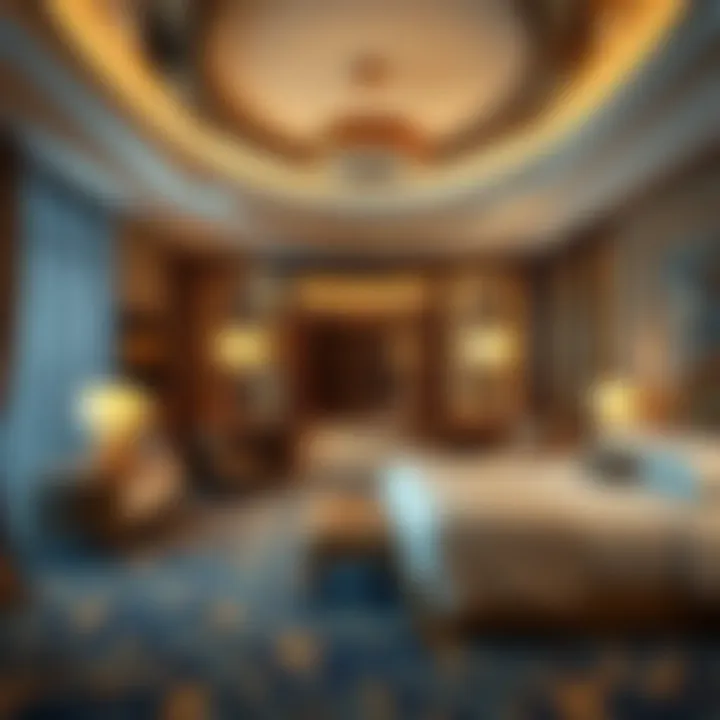 Luxor King Suite interior showcasing elegance