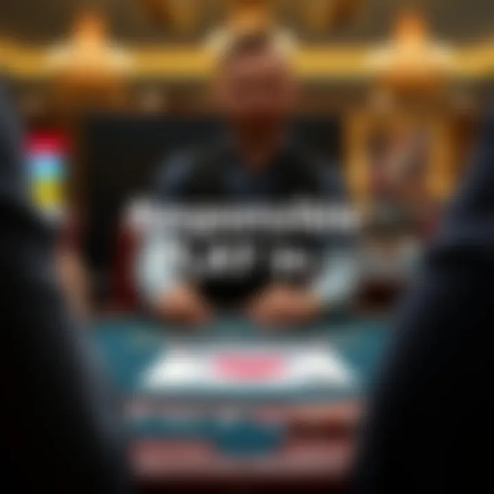 A visual guide illustrating responsible gambling practices related to blackjack