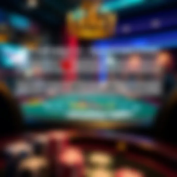 An elegant graphic showcasing various blackjack strategies and tips