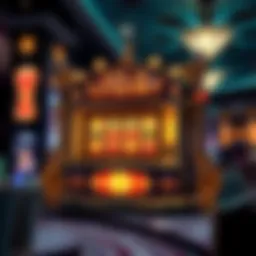 An elegant display of the Life of Luxury slot machine