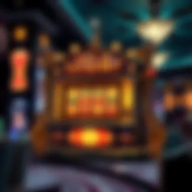 An elegant display of the Life of Luxury slot machine