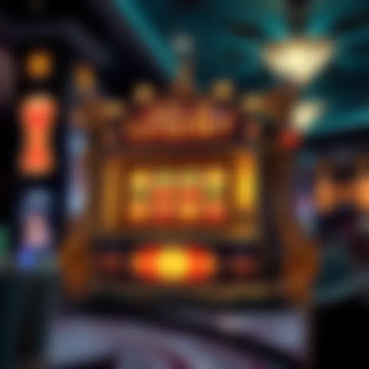 An elegant display of the Life of Luxury slot machine