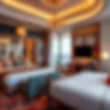 Luxurious suite at Hard Rock Hotel