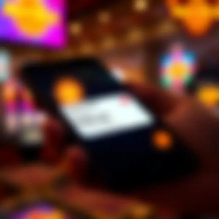 Promo Code on Smartphone Promo code on a smartphone screen