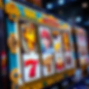 Engaging Slot Interface Design A close-up of the Mega Jackpot Cleopatra slot interface.