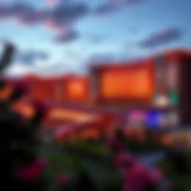Explore the Stunning Mohegan Sun Complex Scenic view of Mohegan Sun's hotel and casino complex