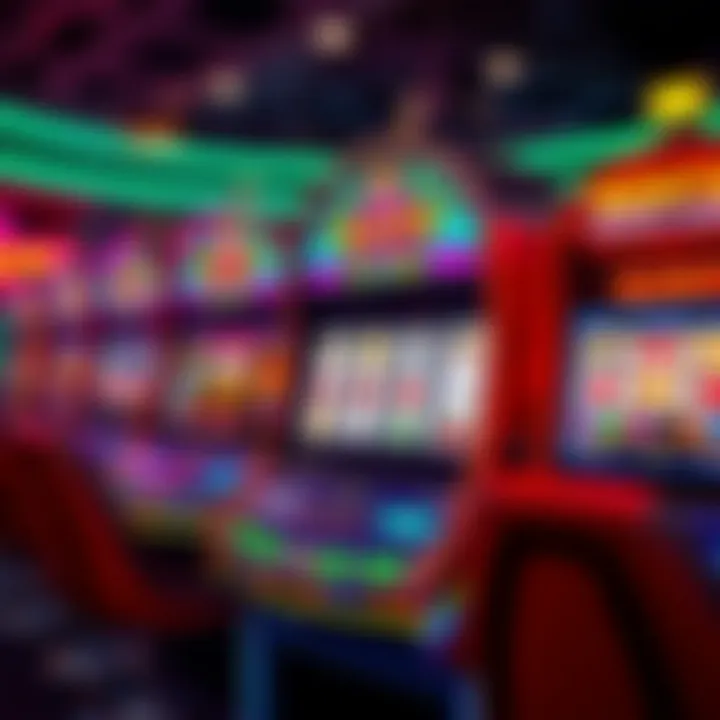 Vibrant Design of Movie Slot Machines Exploring the vibrant design of a movie-themed slot machine featuring iconic film elements.