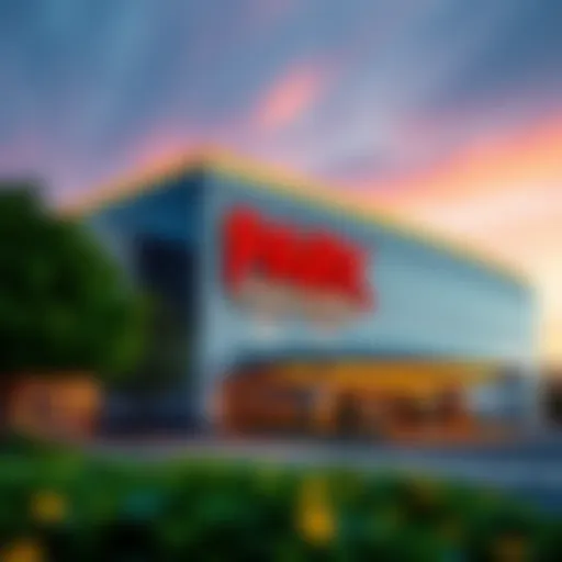 Exterior view of Parx Casino showcasing its modern architecture