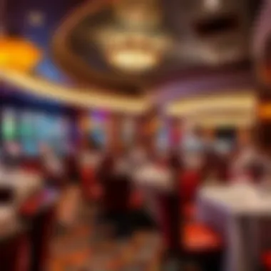 Elegant dining setting at Parx Casino's upscale restaurant