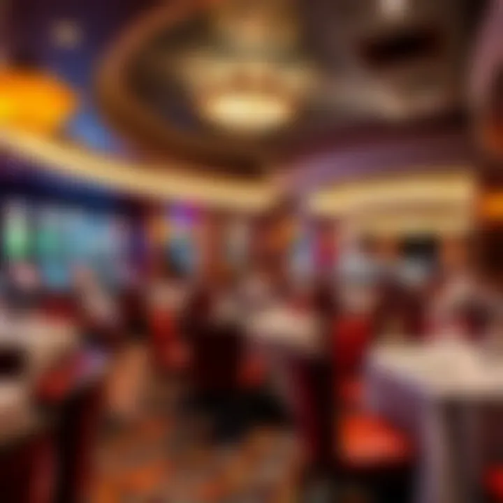 Elegant dining setting at Parx Casino's upscale restaurant