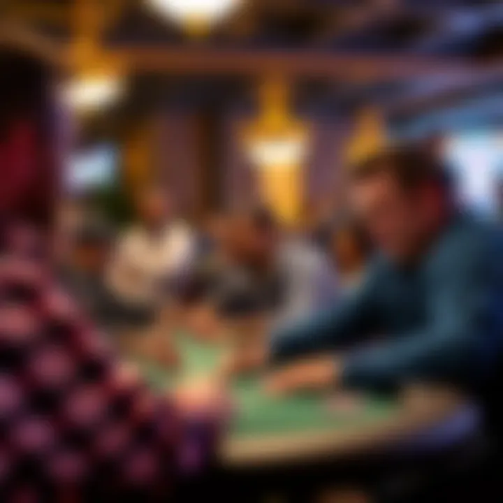 Group of players engaged in intense gameplay