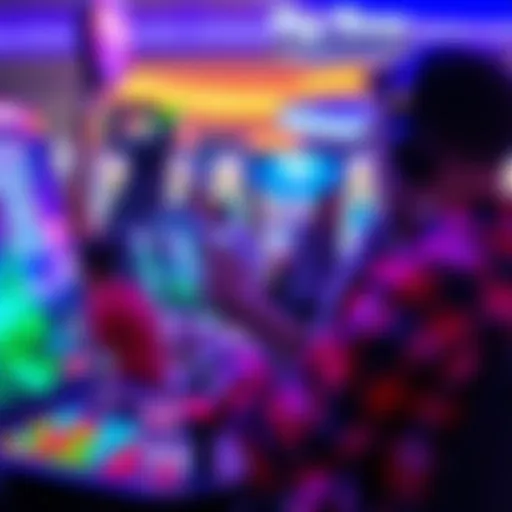 User engaging with Play River at Home app interface