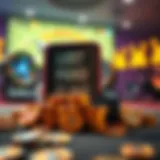 Visual representation of cash rewards from gaming apps