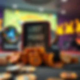 Visual representation of cash rewards from gaming apps