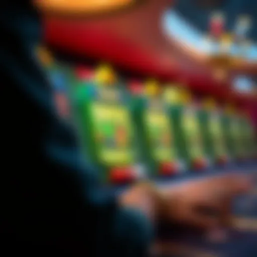 Visual representation of token mechanics in gaming