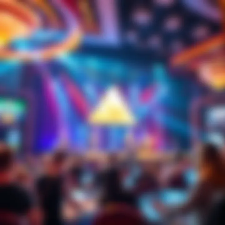 Live Entertainment Experience at Pyramid Casino Entertainment stage featuring a live performance