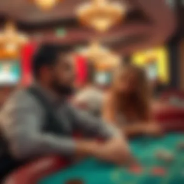 User Experiences at Red Dog Casino Illustration representing user feedback and ratings from AskGamblers about Red Dog Casino