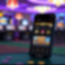 User interface showcasing Riversweeps app features