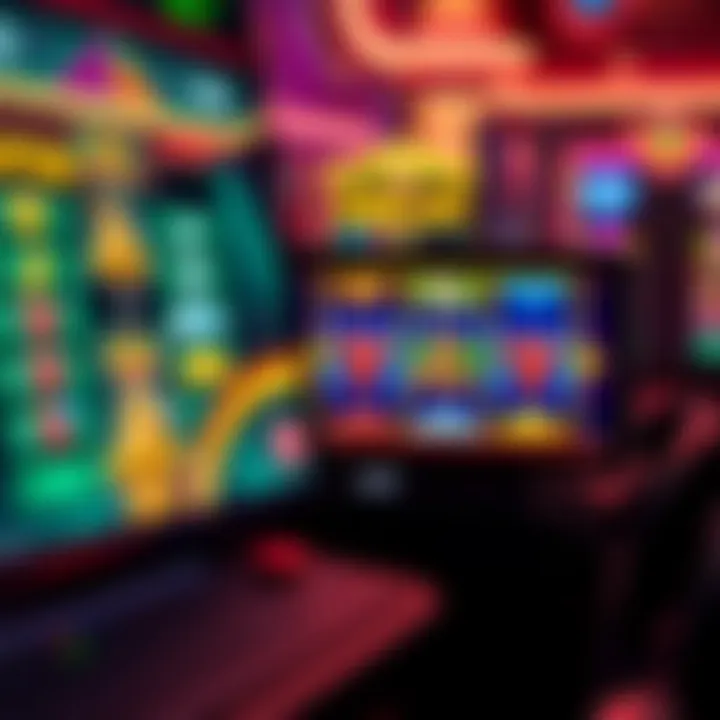 Exploring Secure Slot Interfaces A secure online slot interface with vibrant graphics