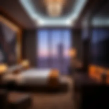 Luxurious room interior at San Manuel Hotel showcasing modern design