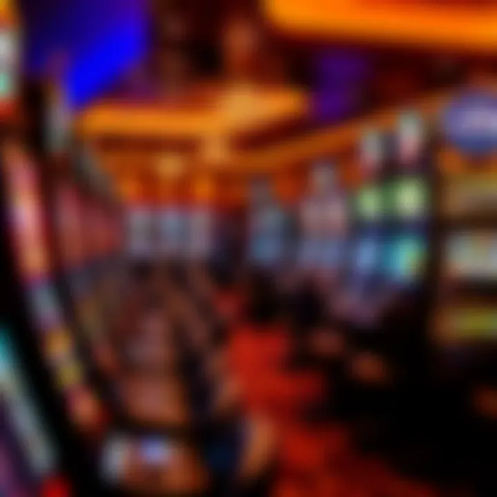 A glimpse into the gaming floor at Snoqualmie Casino Lodge with various gaming options