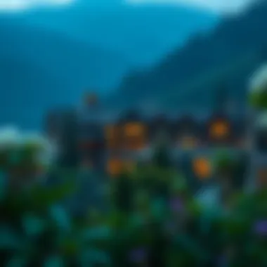 A stunning view of the Snoqualmie Casino Lodge surrounded by lush greenery