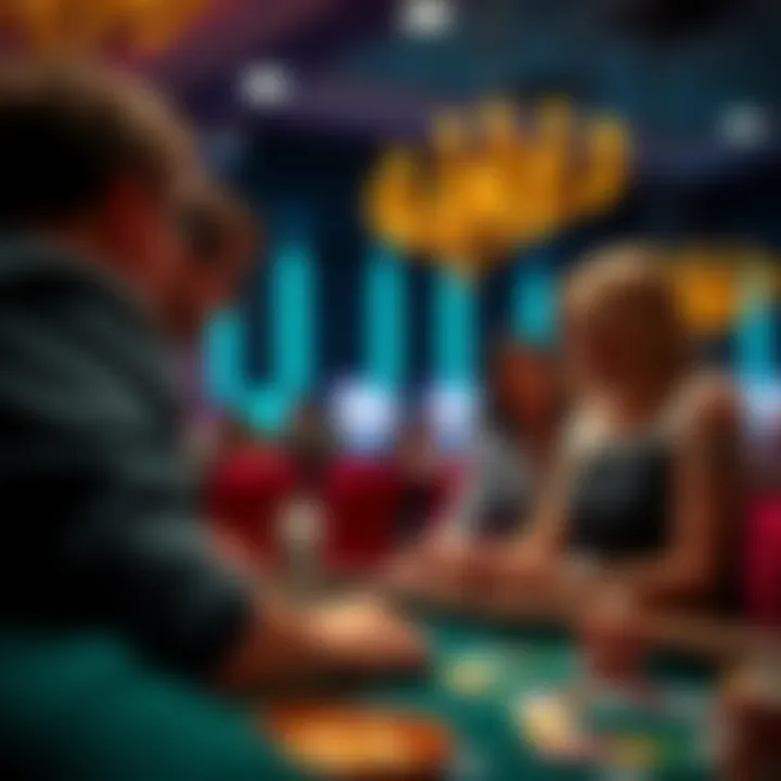 Illustration depicting social interaction in the context of online gaming