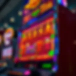 A captivating view of a Texas Tea slot machine with vibrant graphics.