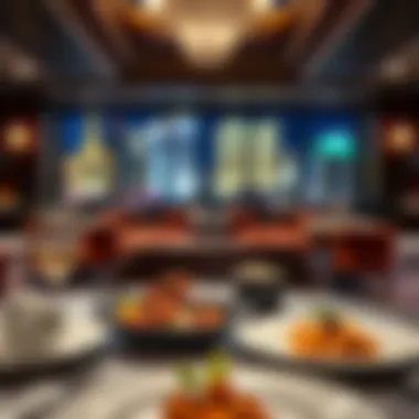 Exquisite dining experience at The Cromwell featuring gourmet dishes