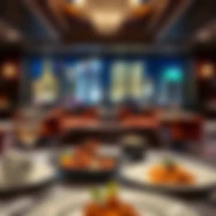 Exquisite dining experience at The Cromwell featuring gourmet dishes