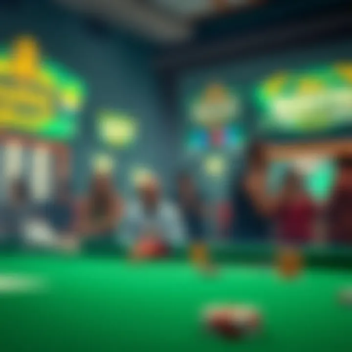 Illustration depicting the evolution of betting advertisements