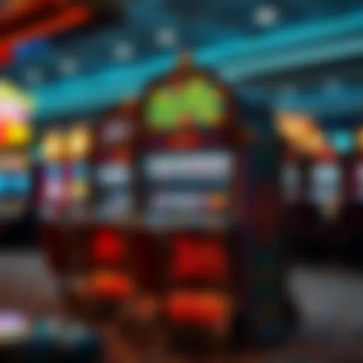 Intricate design of a double up poker machine