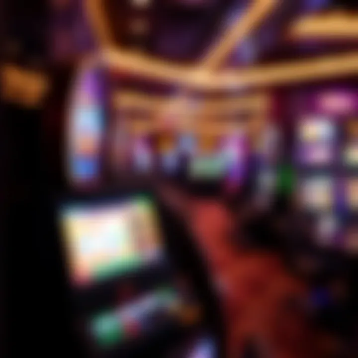 Interior shot of the gaming floor highlighting various gaming options