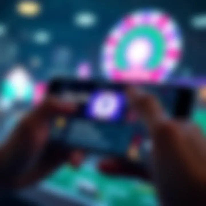 Enhanced Security in Betting Apps Security features highlighted on a mobile device screen