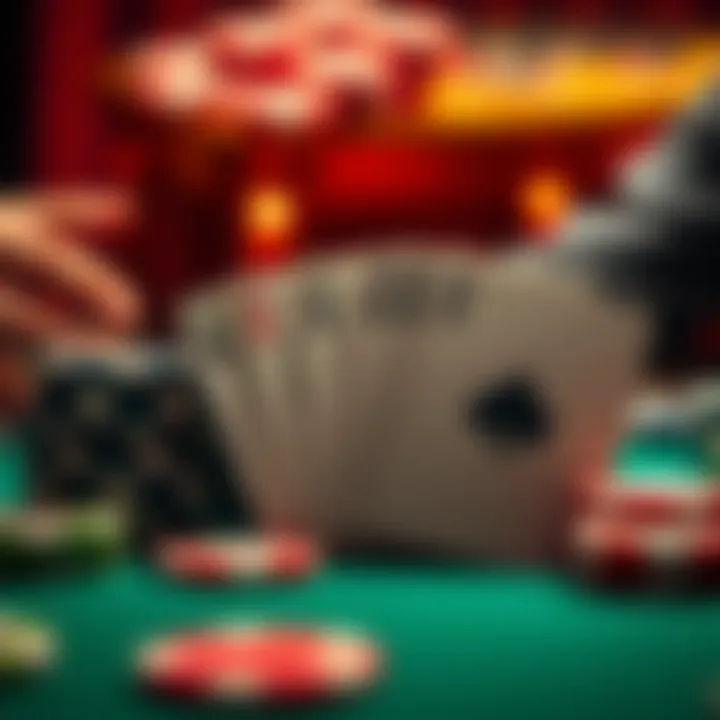 Showcasing durability tests for poker cards