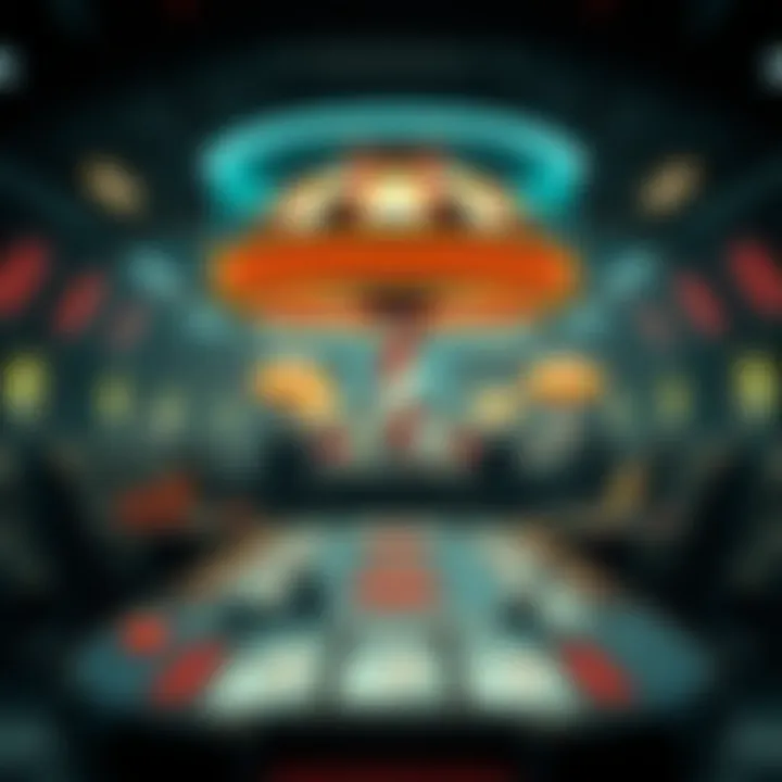 Futuristic view of the online gambling industry