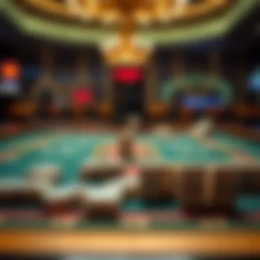 Scorekeeping method displayed on a playing surface