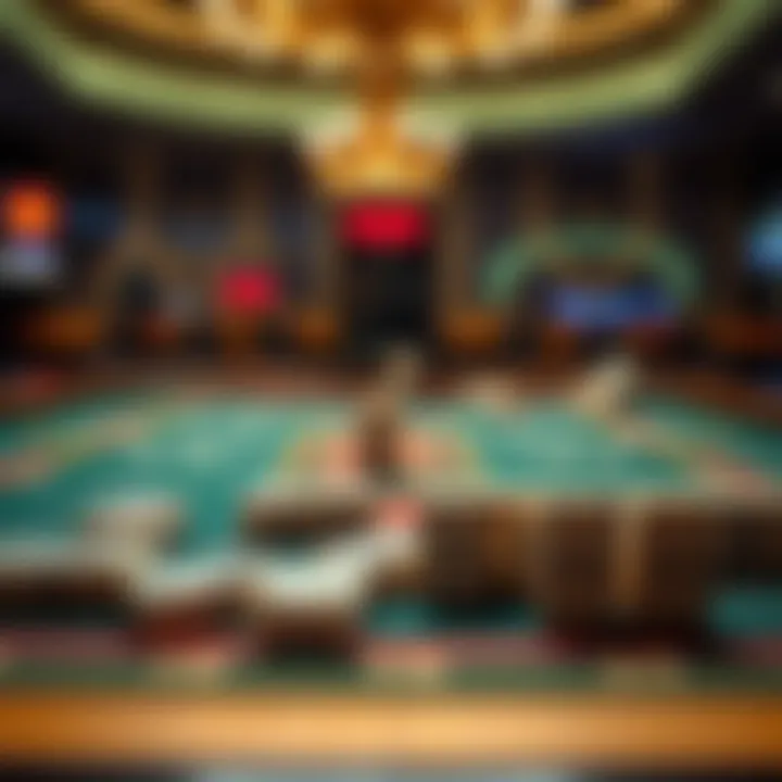 Scorekeeping method displayed on a playing surface