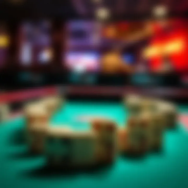 A strategic overview of a domino game in progress