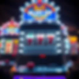 Visual representation of slot machine odds