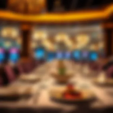 Gourmet Dining Options Gourmet dining experience at Wind Creek Casino Spa