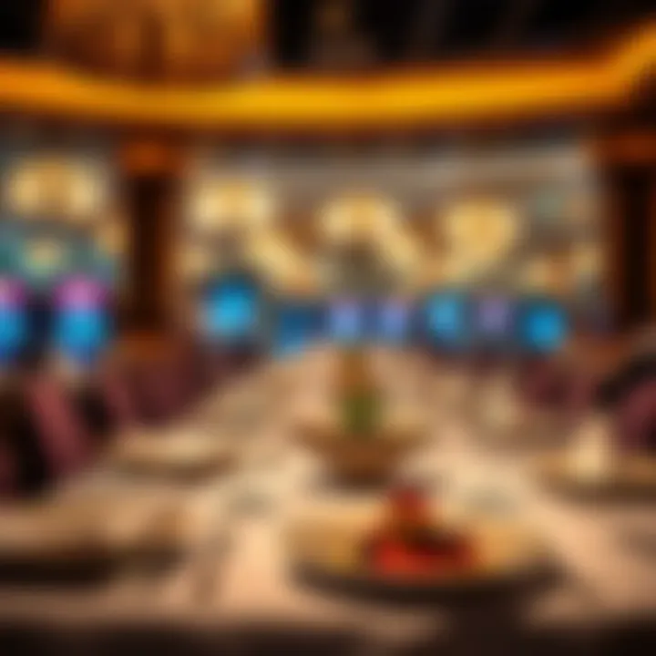 Gourmet Dining Options Gourmet dining experience at Wind Creek Casino Spa