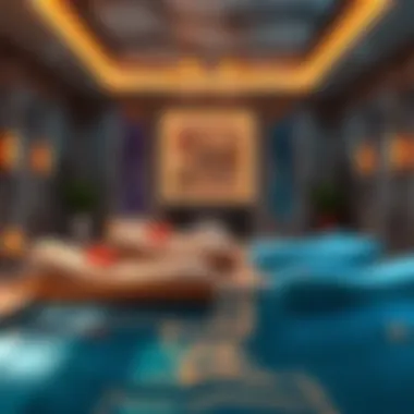 Tranquil Spa Experience at Winstar Relaxing spa area within Winstar Casino Resort