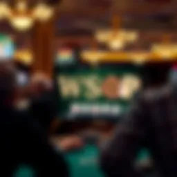 Overview of WSOP Poker app interface