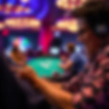 Engaging User Experience with WSOP User enjoying the WSOP Poker app