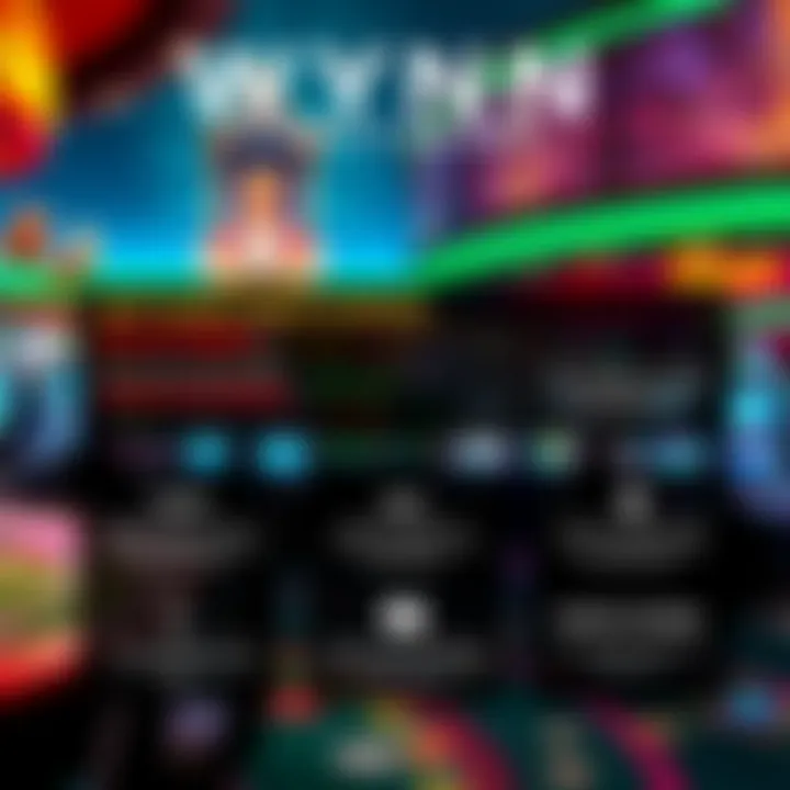 Promotional graphics highlighting bonuses and features of the Wynn Sportsbook app